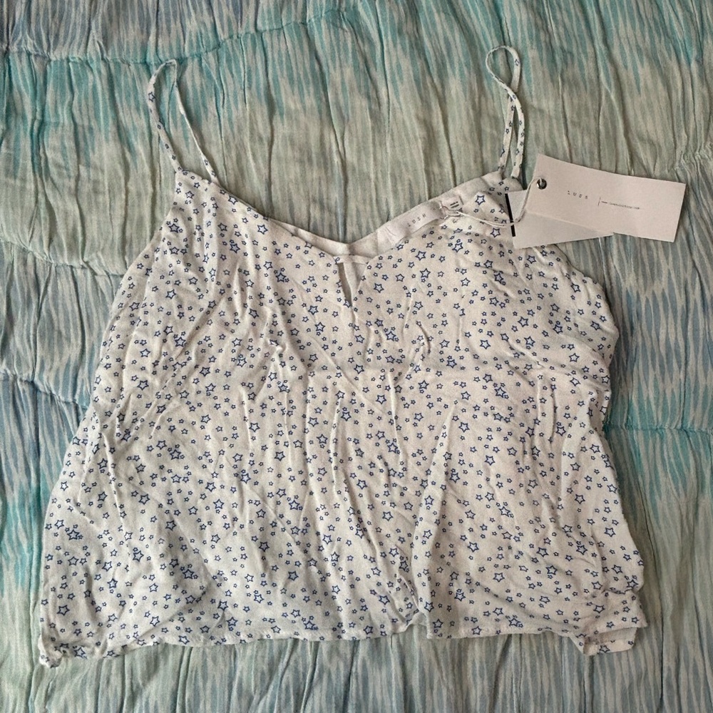 NWT flowy star tank top